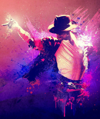 Kostenloses Michael Jackson Art Wallpaper für HTC HD mini