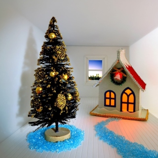 Christmas Scenery Wallpaper - Obrázkek zdarma pro HP TouchPad