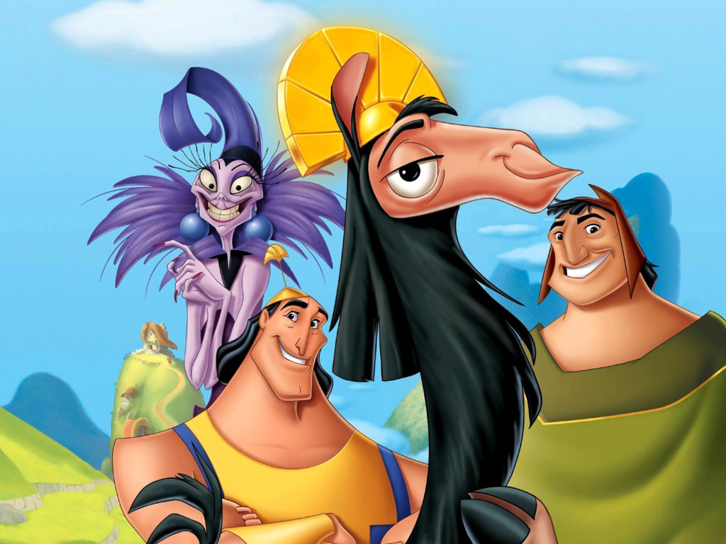 Das The Emperors New Groove Wallpaper 1024x768