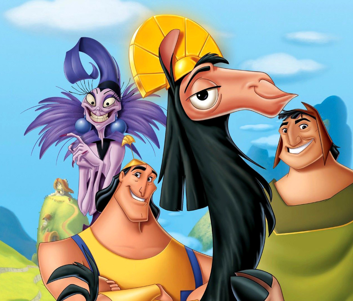 The Emperors New Groove wallpaper 1200x1024