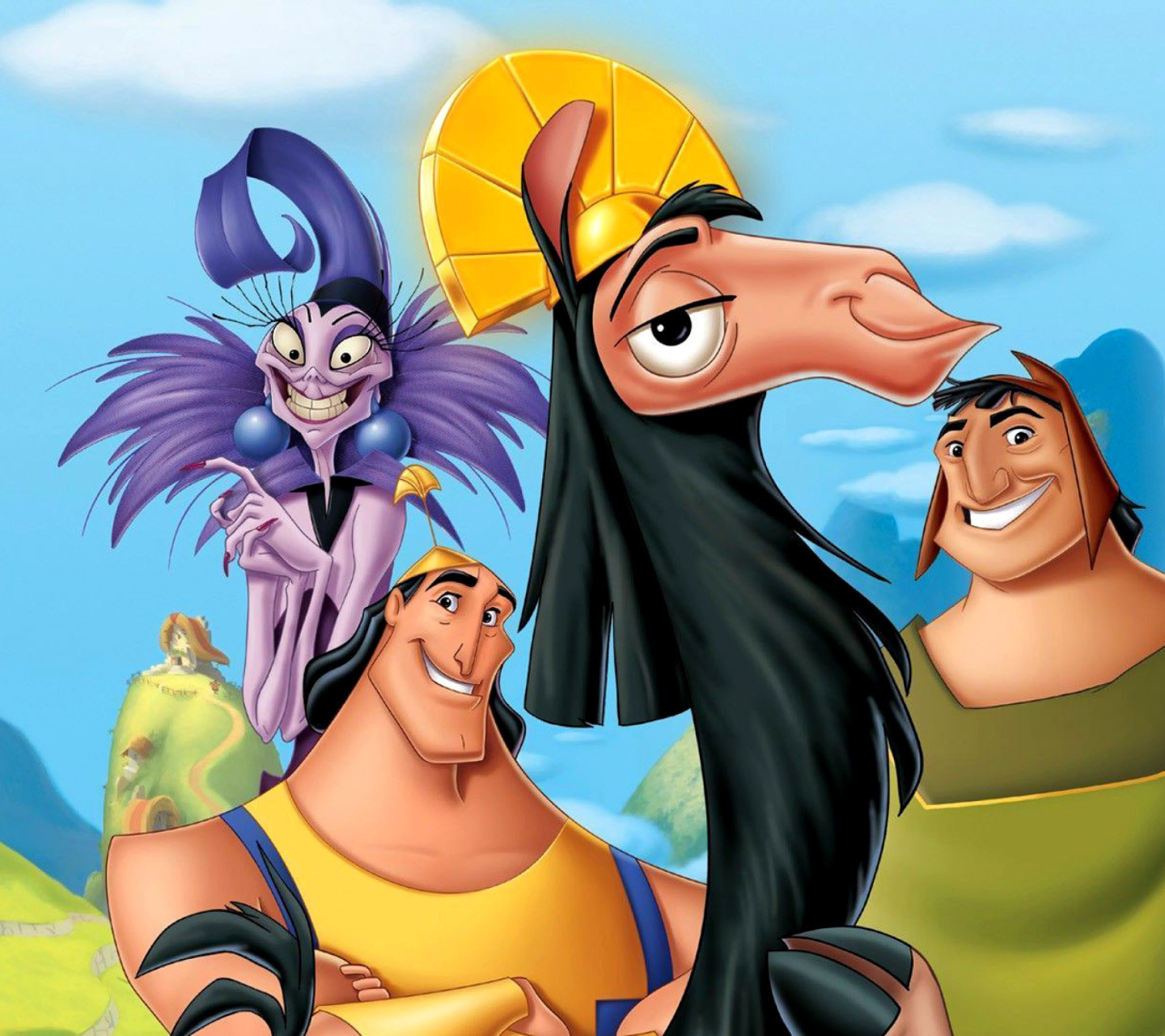 The Emperors New Groove wallpaper 1440x1280