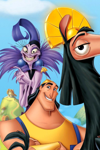The Emperors New Groove wallpaper 320x480