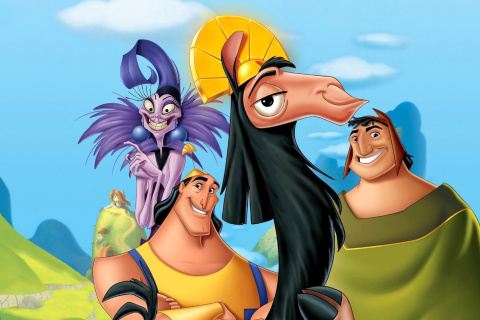 Das The Emperors New Groove Wallpaper 480x320