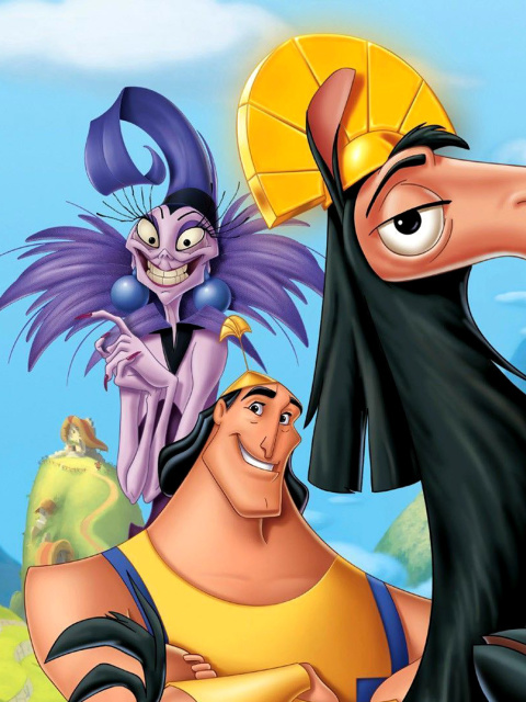 The Emperors New Groove wallpaper 480x640