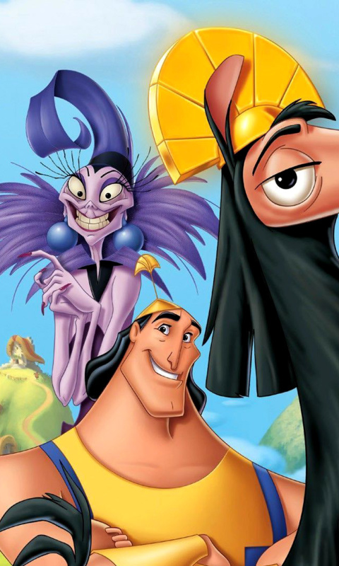 Das The Emperors New Groove Wallpaper 480x800