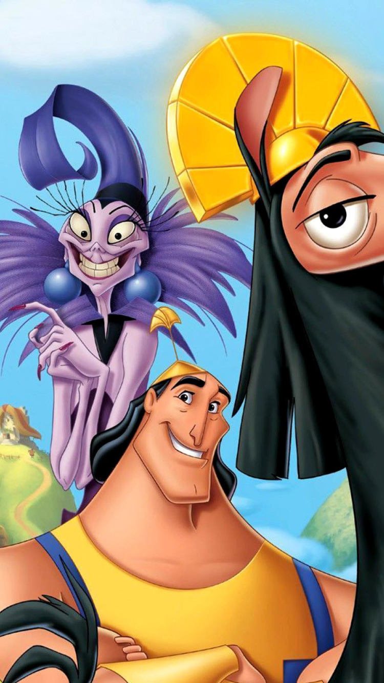 The Emperors New Groove wallpaper 750x1334
