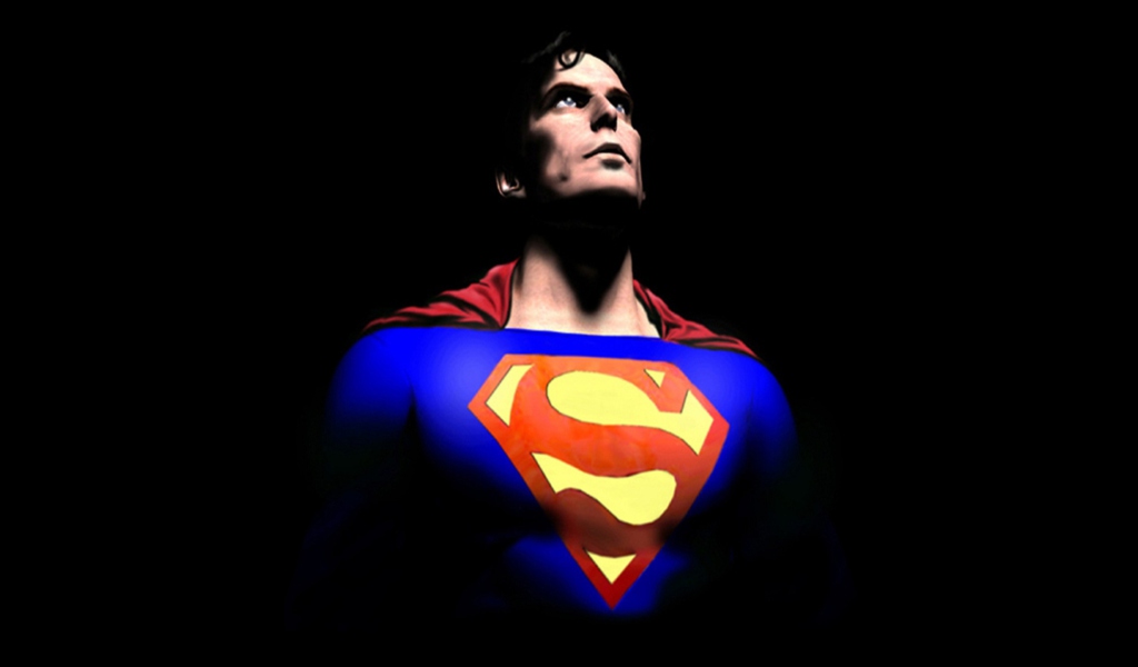 Fondo de pantalla Superman 1024x600