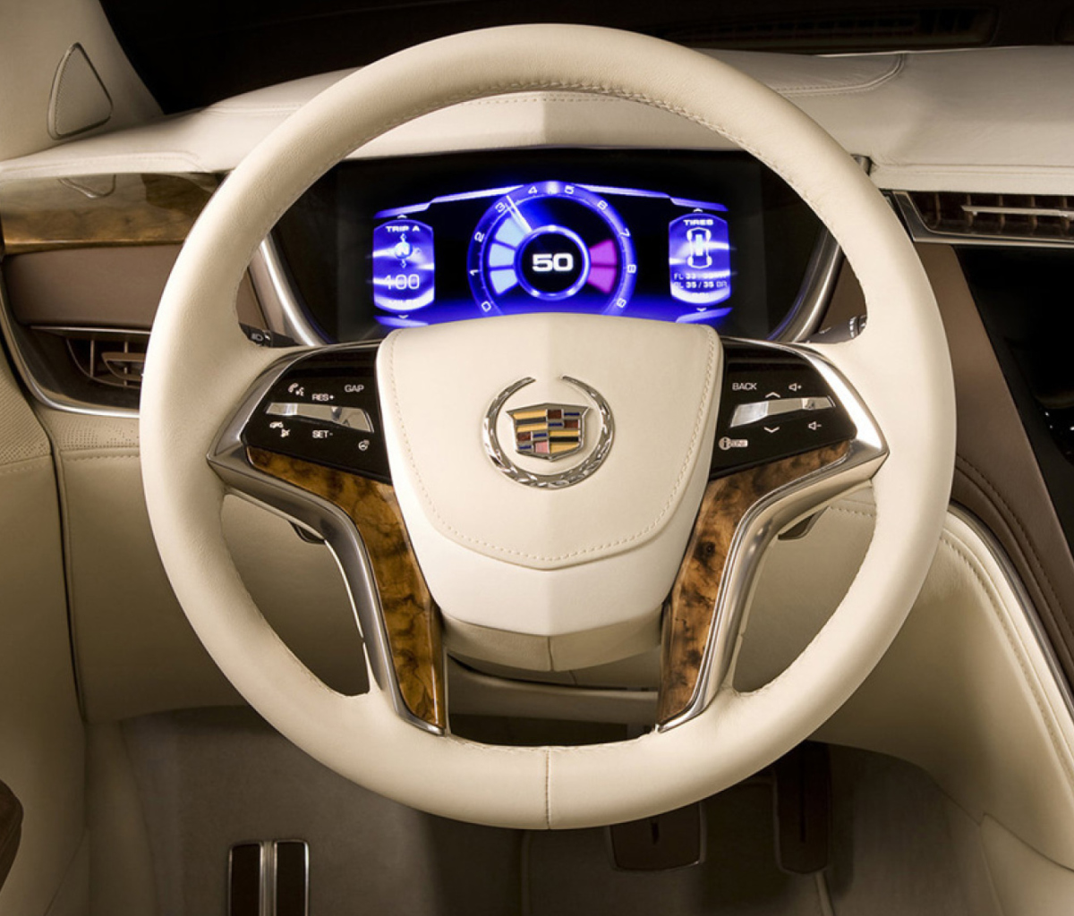 Fondo de pantalla Car Wheel Interior 1200x1024