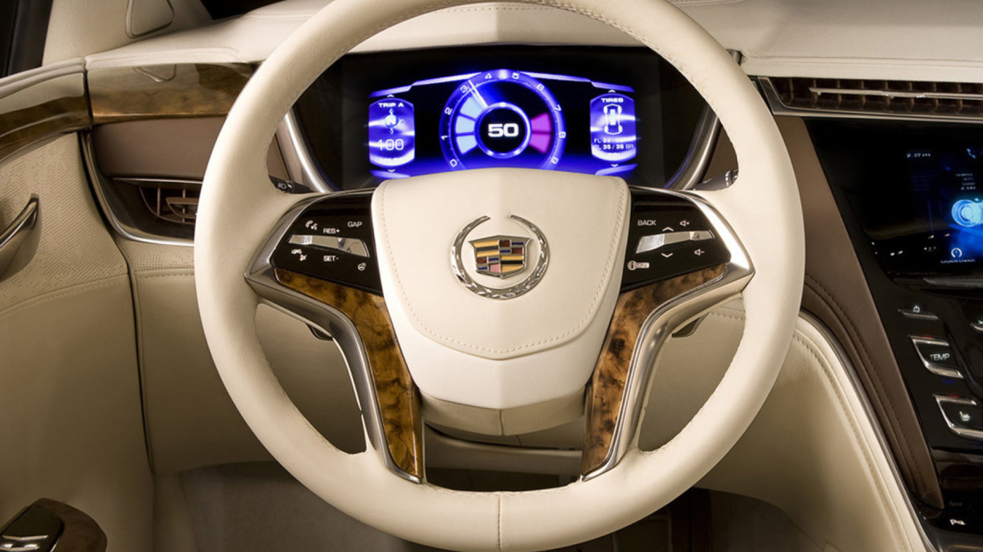 Car Wheel Interior wallpaper 1920x1080