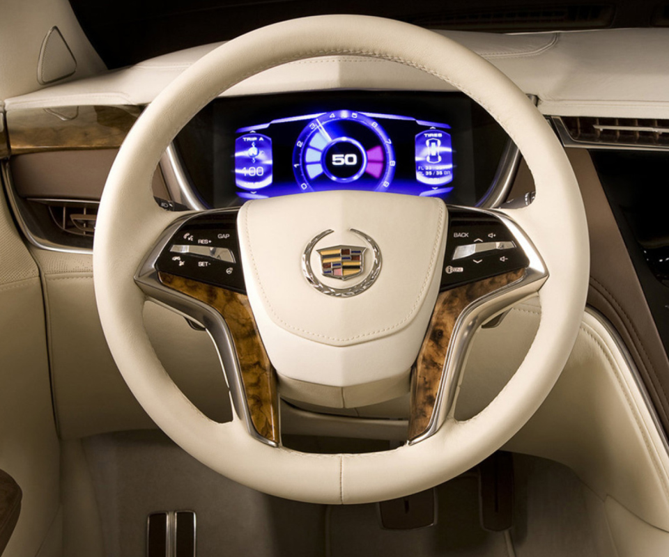 Обои Car Wheel Interior 960x800