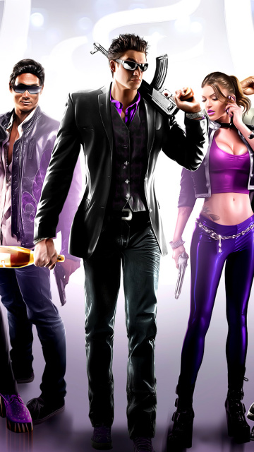 Sfondi Saints Row IV 360x640