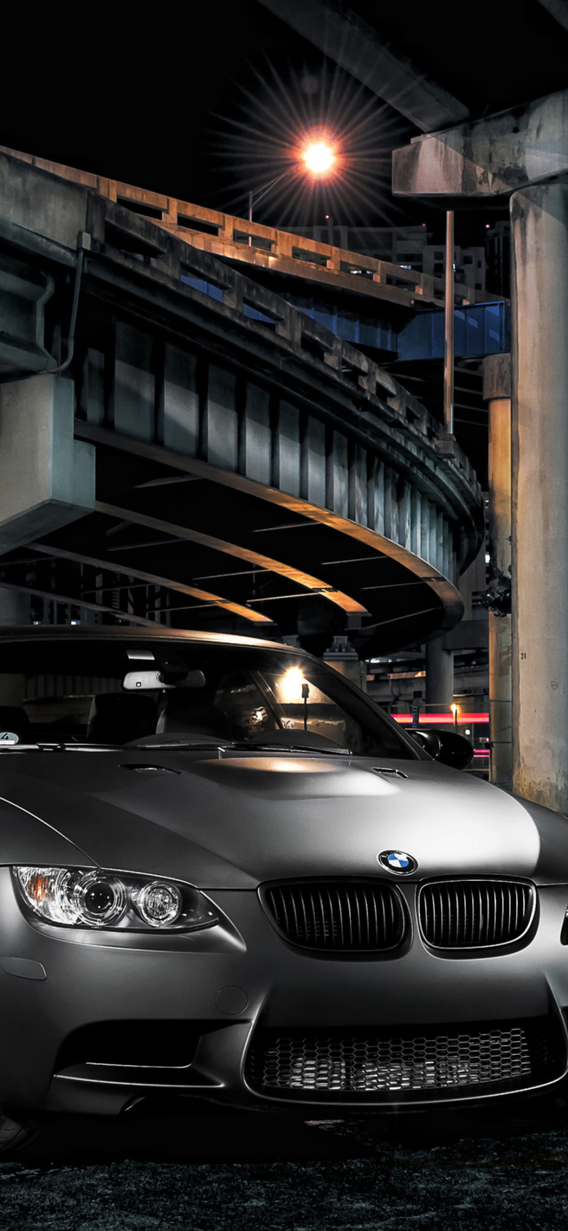Das BMW Coupe Wallpaper 1170x2532