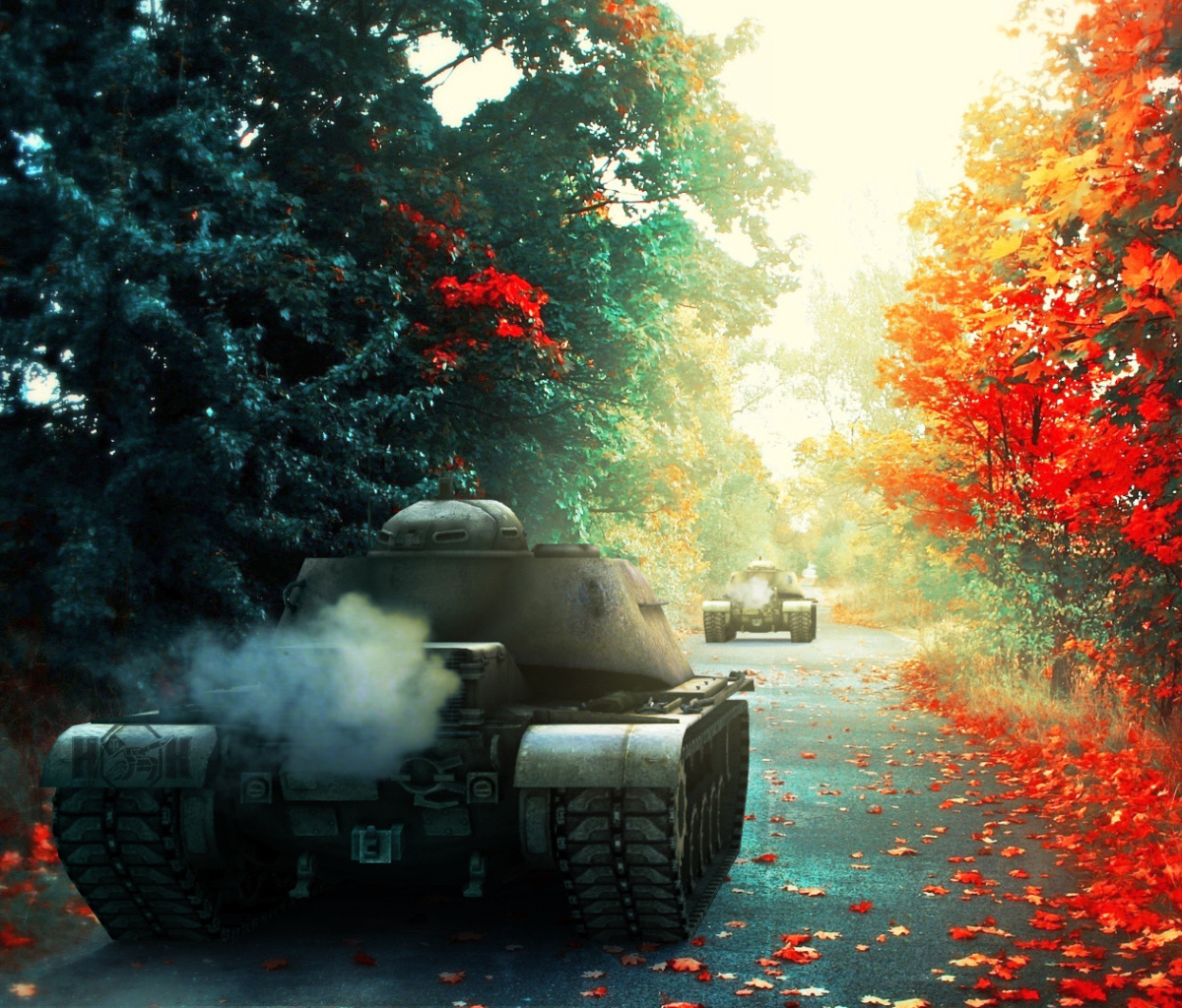 Screenshot №1 pro téma T 54 World of Tanks 1200x1024