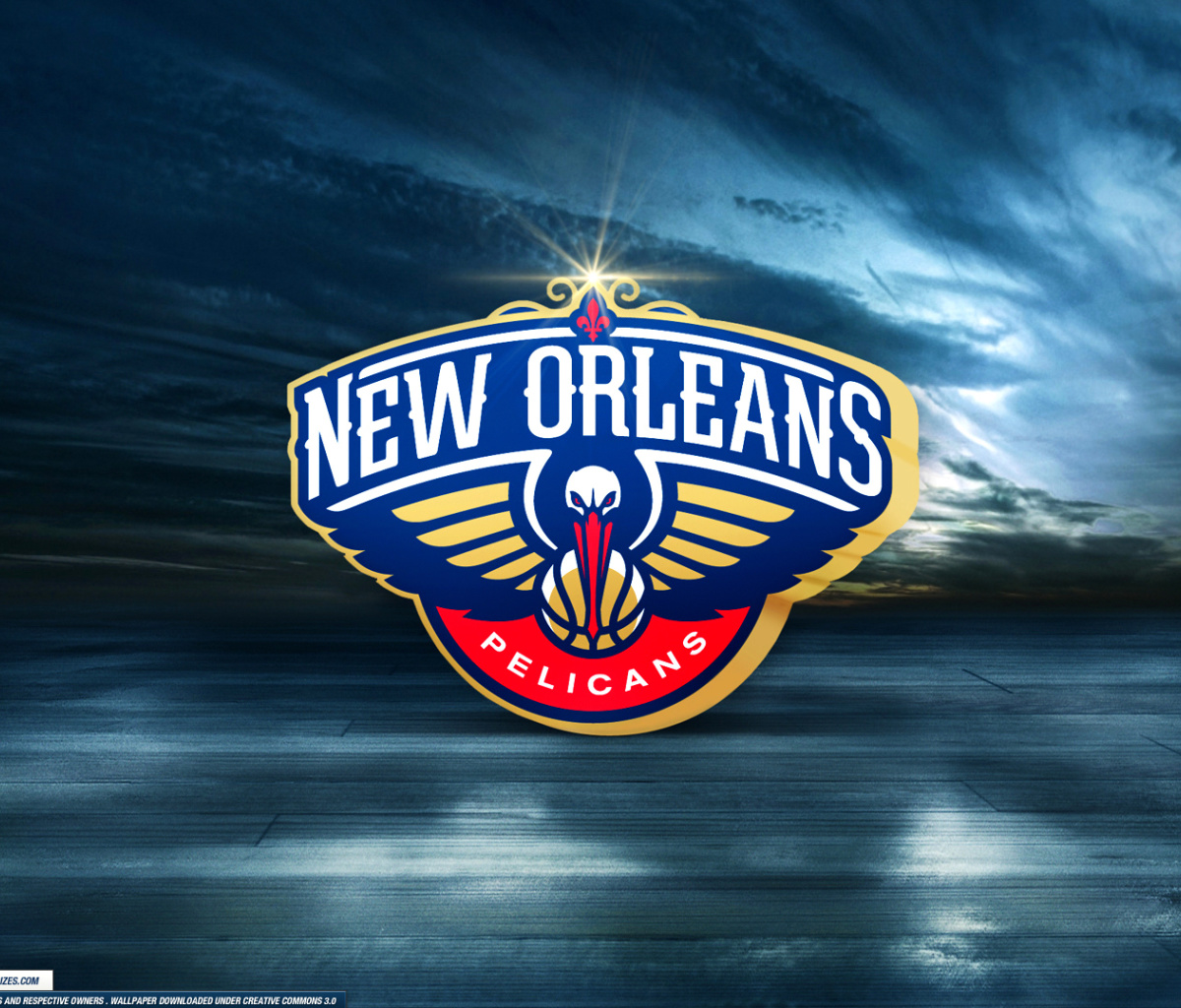 Fondo de pantalla New Orleans Pelicans Logo 1200x1024