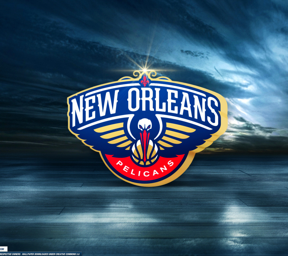 Обои New Orleans Pelicans Logo 960x854