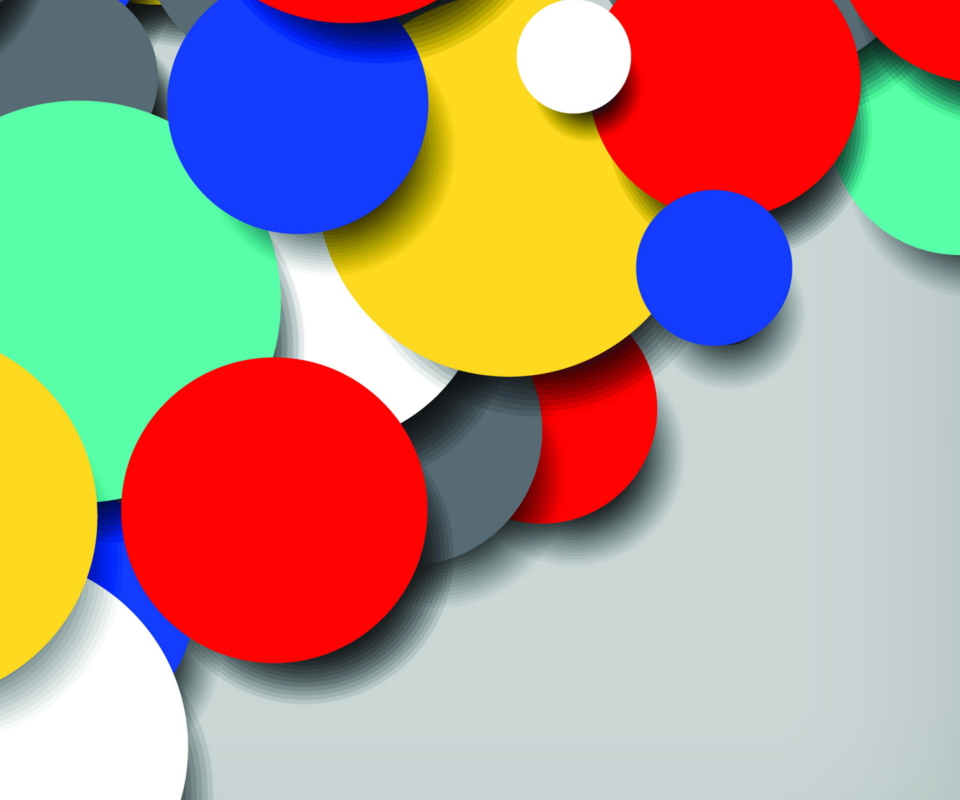 Abstract Circles screenshot #1 960x800