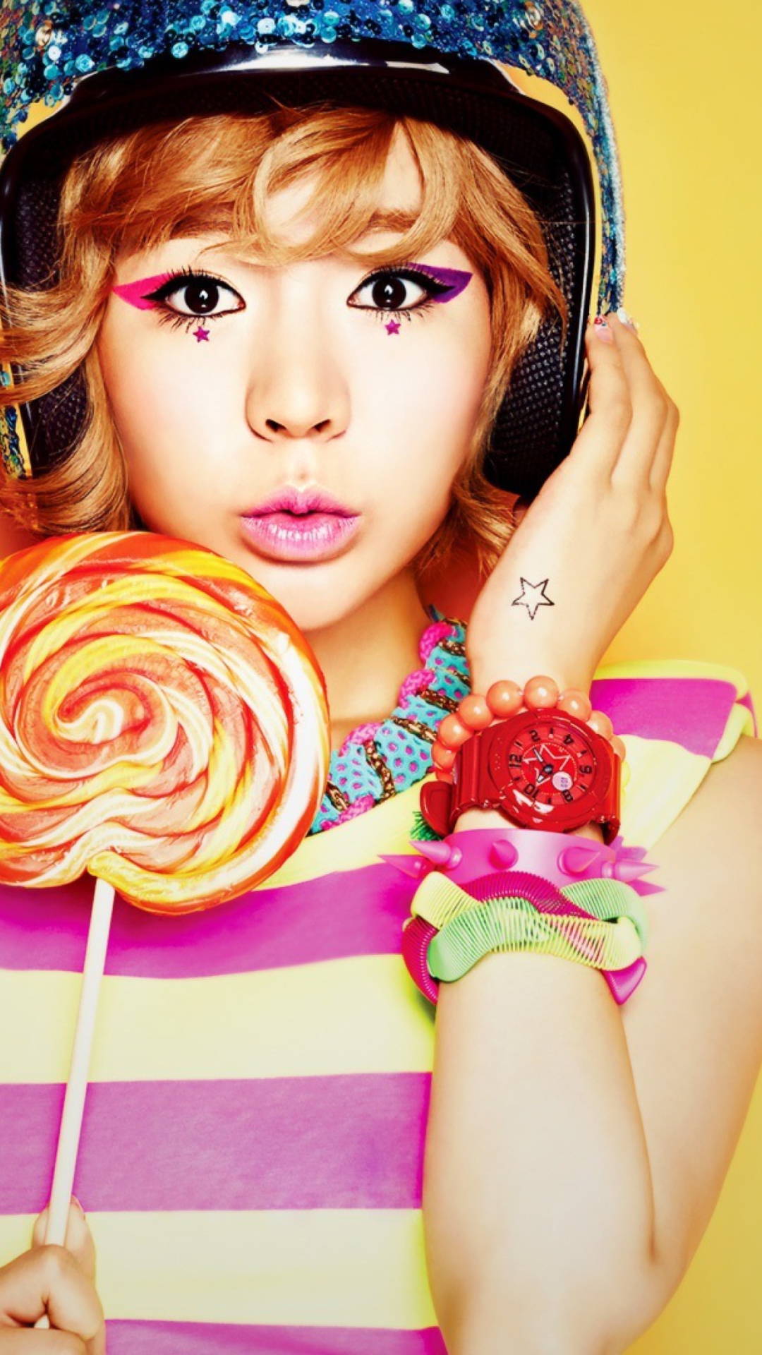 Girls Generation South Korean K-Pop Band wallpaper 1080x1920