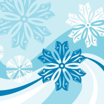 Обои Snowflakes Patterns 208x208