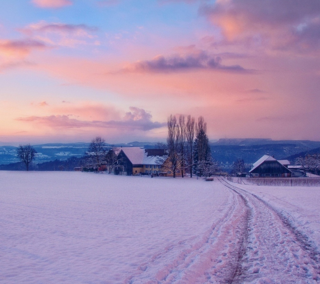 Countryside Landscape wallpaper 1080x960