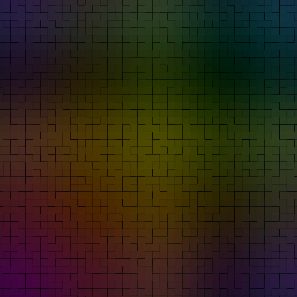 Das Rainbow Tiles Wallpaper 1024x1024