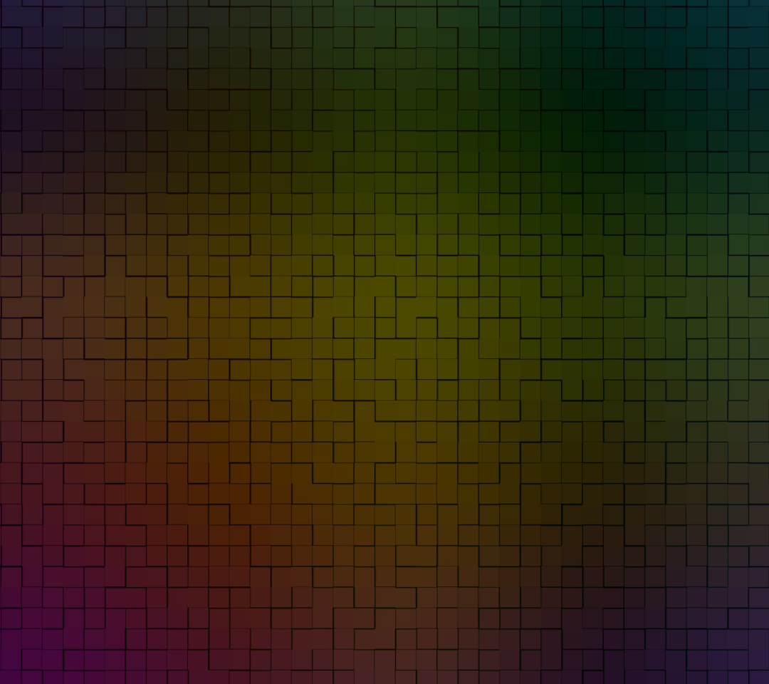 Das Rainbow Tiles Wallpaper 1080x960