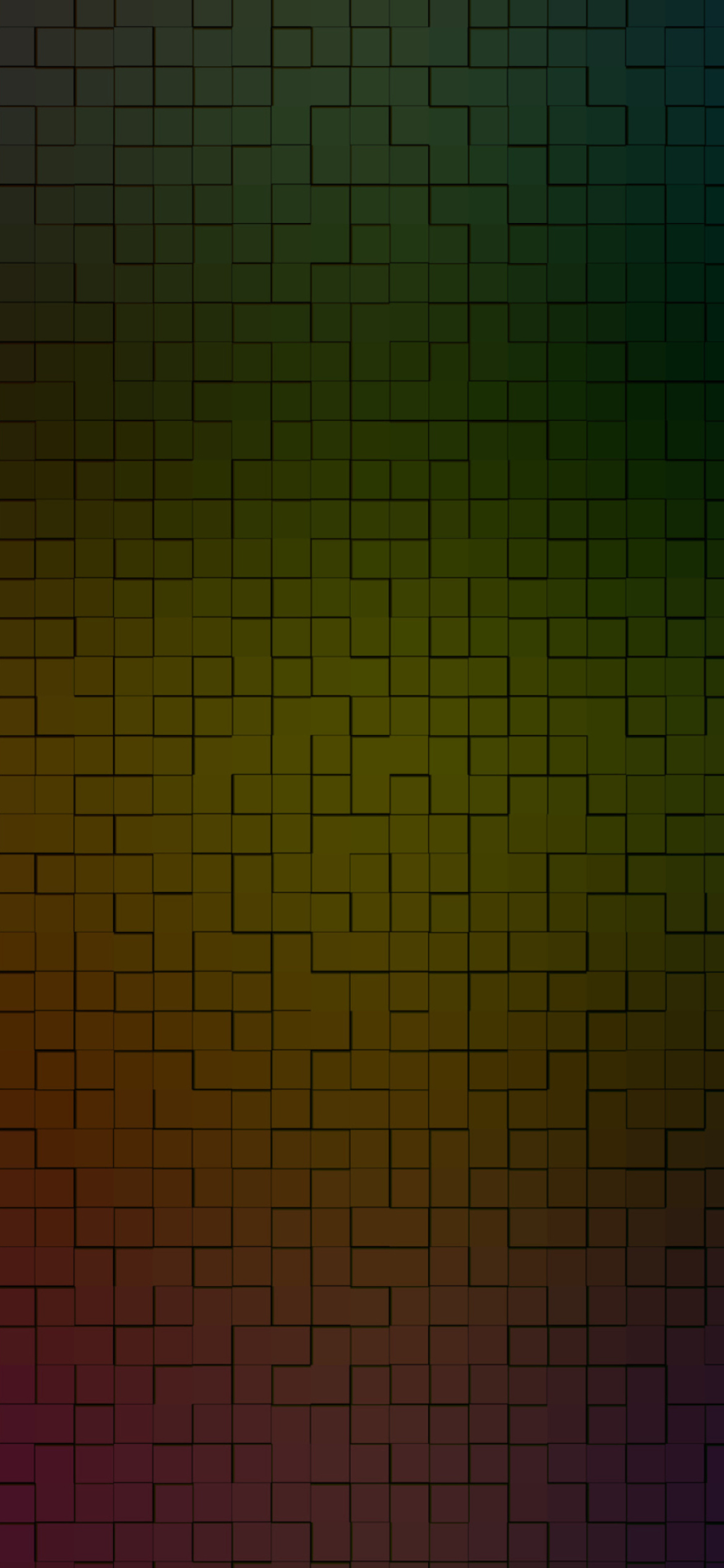 Rainbow Tiles wallpaper 1170x2532