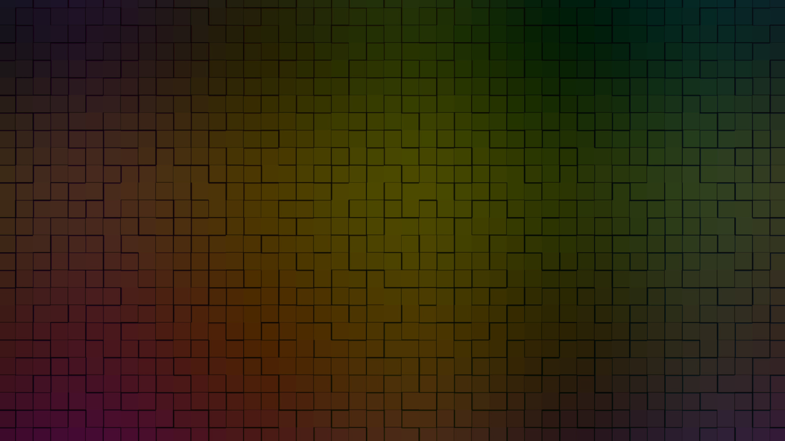 Sfondi Rainbow Tiles 1600x900