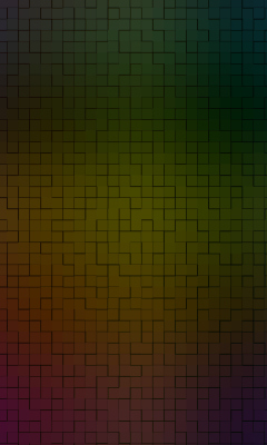 Das Rainbow Tiles Wallpaper 240x400