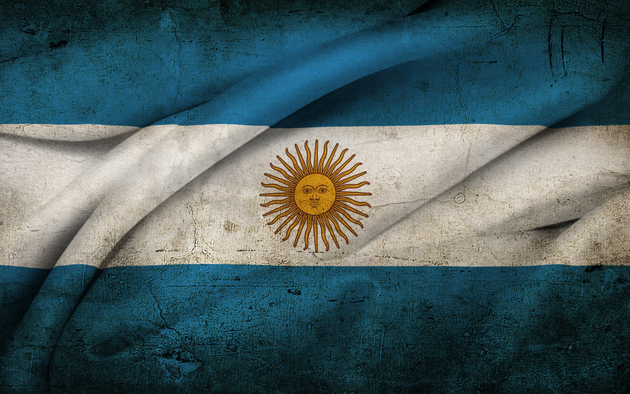 Обои Argentinian Flag 1280x800