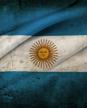Das Argentinian Flag Wallpaper 176x220