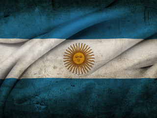Argentinian Flag wallpaper 320x240