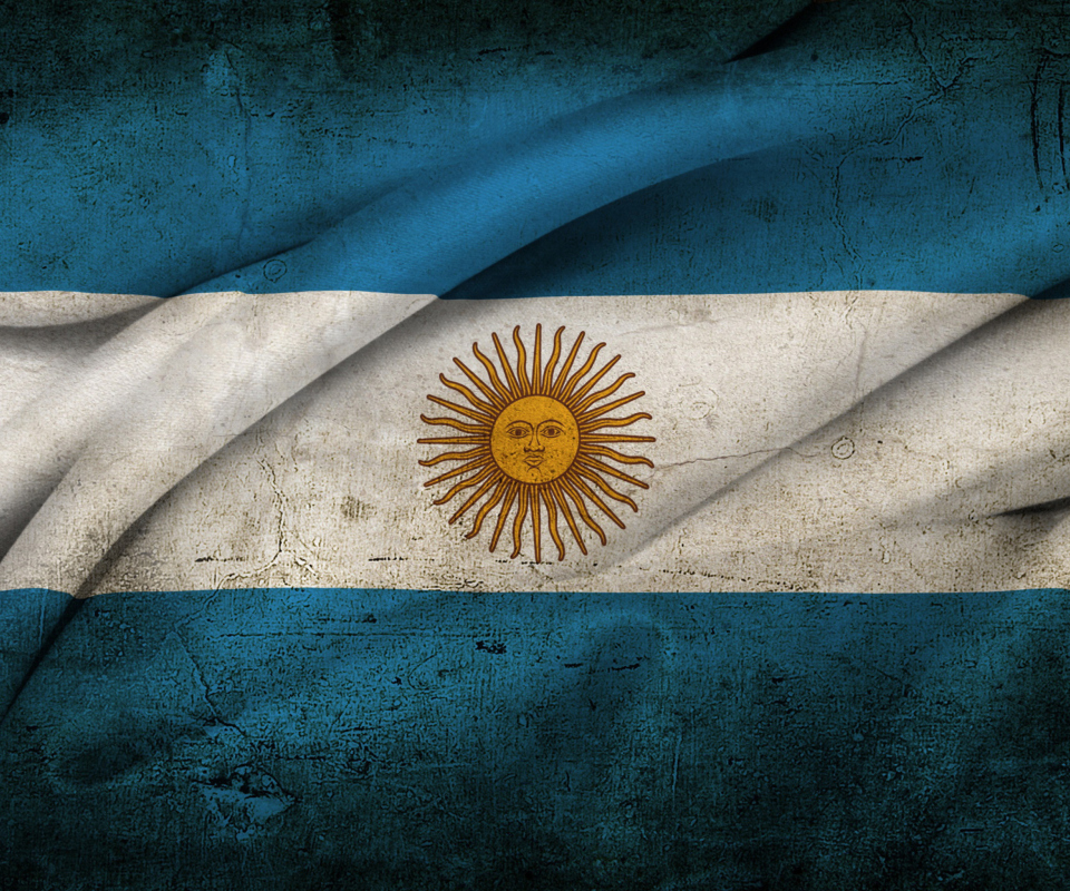 Argentinian Flag wallpaper 960x800