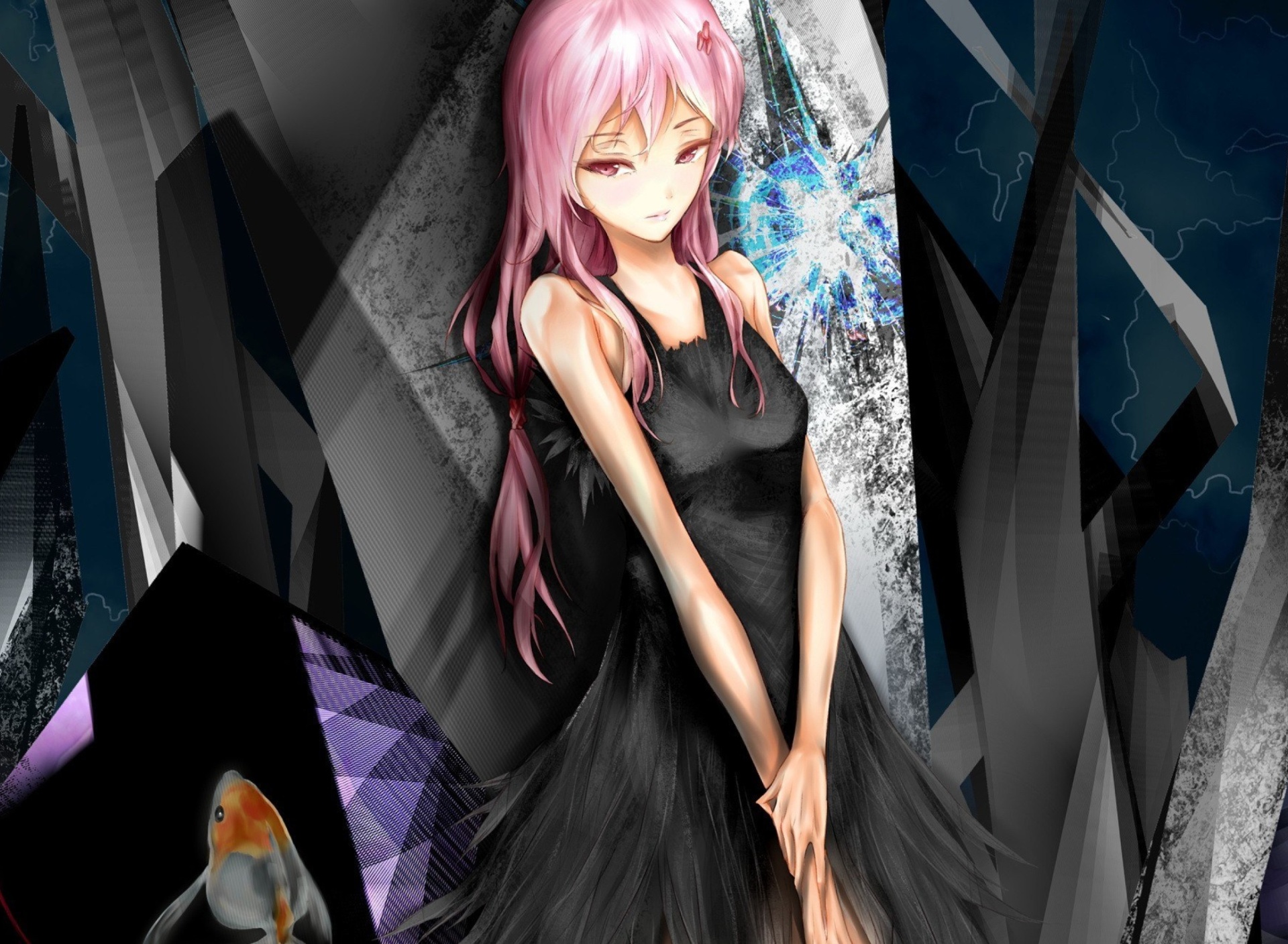 Fondo de pantalla Guilty Crown 1920x1408