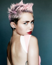 Обои Miley Cyrus For V Magazine 176x220