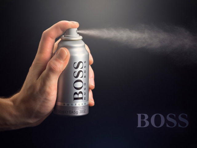 Обои Hugo Boss Perfume 640x480