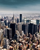 Das New York Skyscrapers Wallpaper 128x160