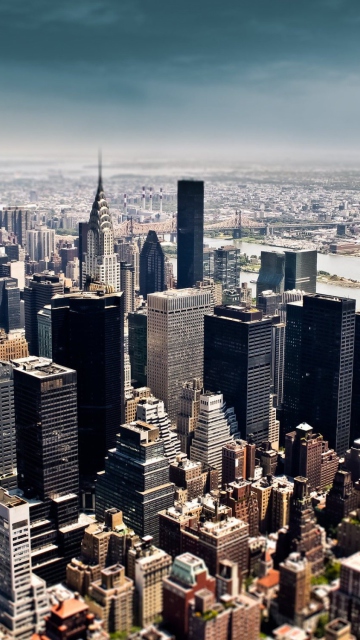 Das New York Skyscrapers Wallpaper 360x640