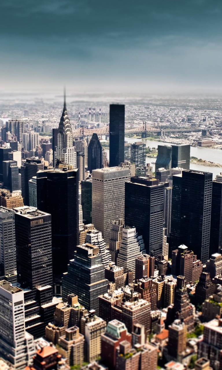 Das New York Skyscrapers Wallpaper 768x1280