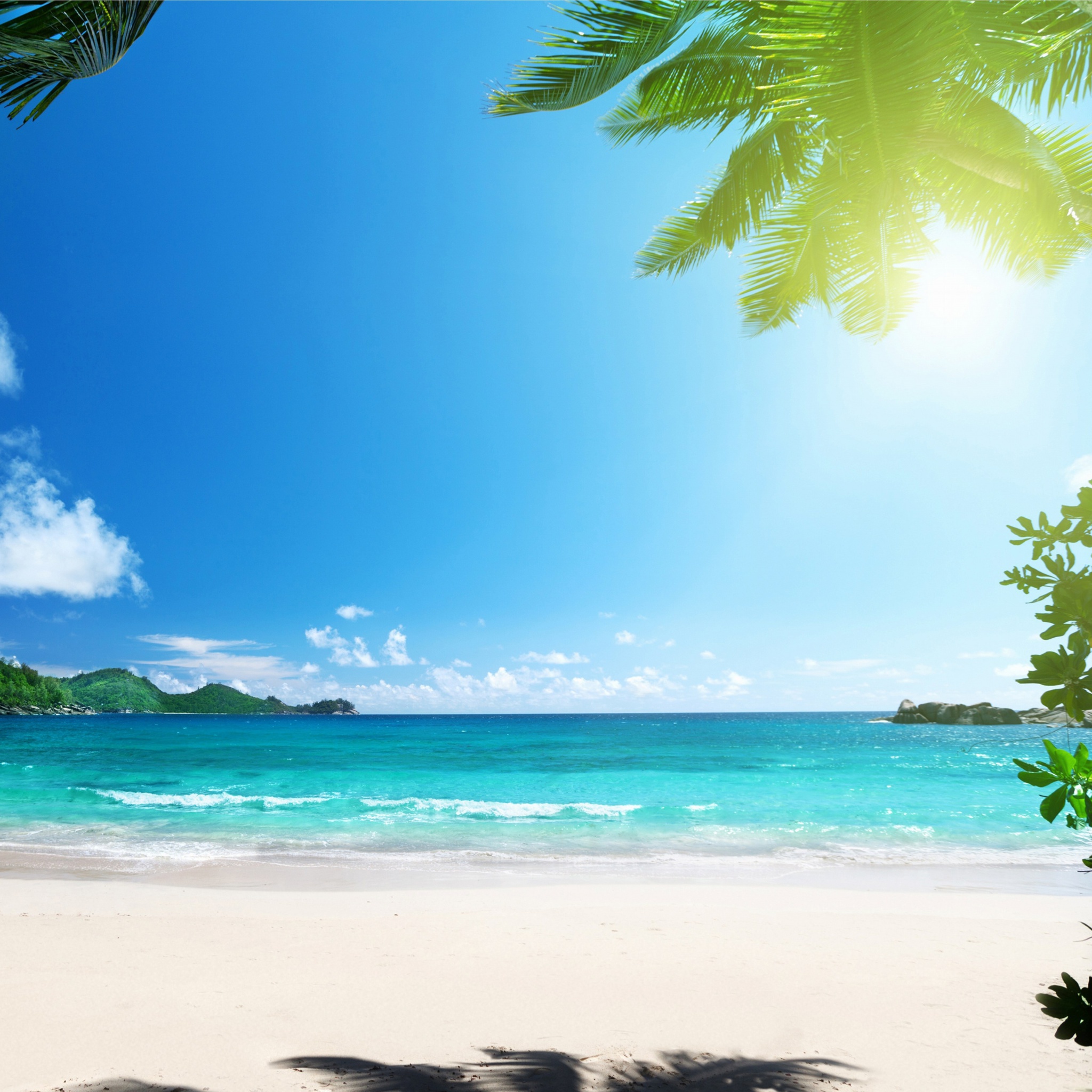 Screenshot №1 pro téma Vacation on Virgin Island 2048x2048
