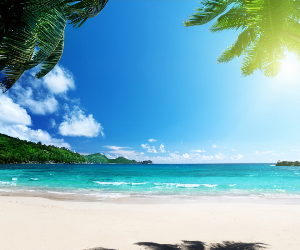 Vacation on Virgin Island wallpaper 960x800