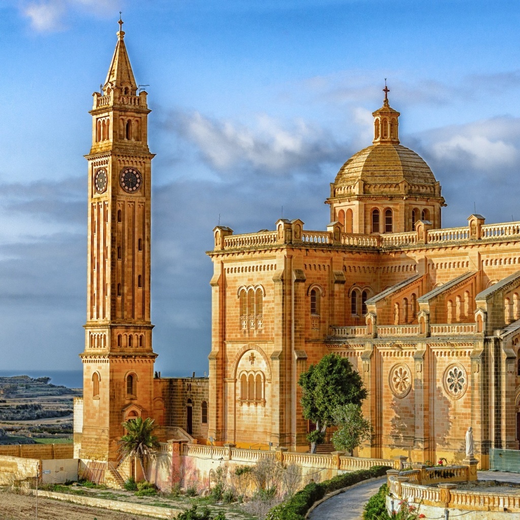 Malta Church wallpaper 1024x1024