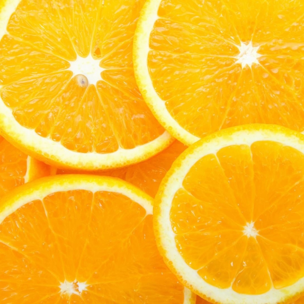 Das Juicy Oranges Wallpaper 1024x1024