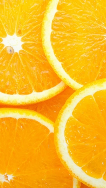 Juicy Oranges wallpaper 360x640