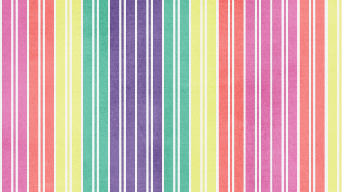 Colorful Stripes wallpaper 1366x768