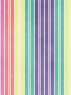 Das Colorful Stripes Wallpaper 240x320