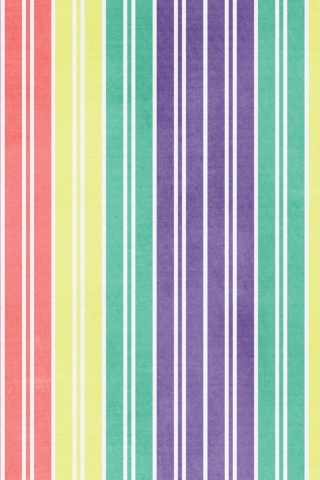 Das Colorful Stripes Wallpaper 320x480