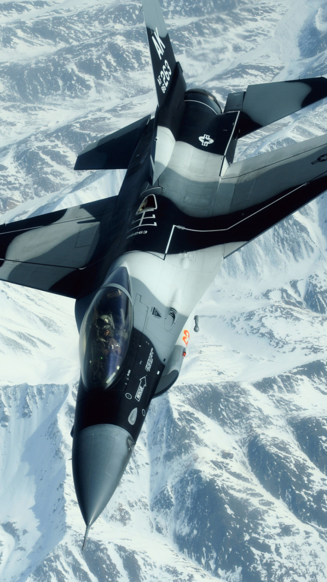 Screenshot №1 pro téma F-16 Fighting Falcon 640x1136