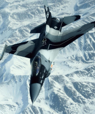 Kostenloses F-16 Fighting Falcon Wallpaper für Nokia X1-00