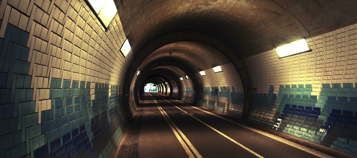 Fondo de pantalla Tunnel 720x320