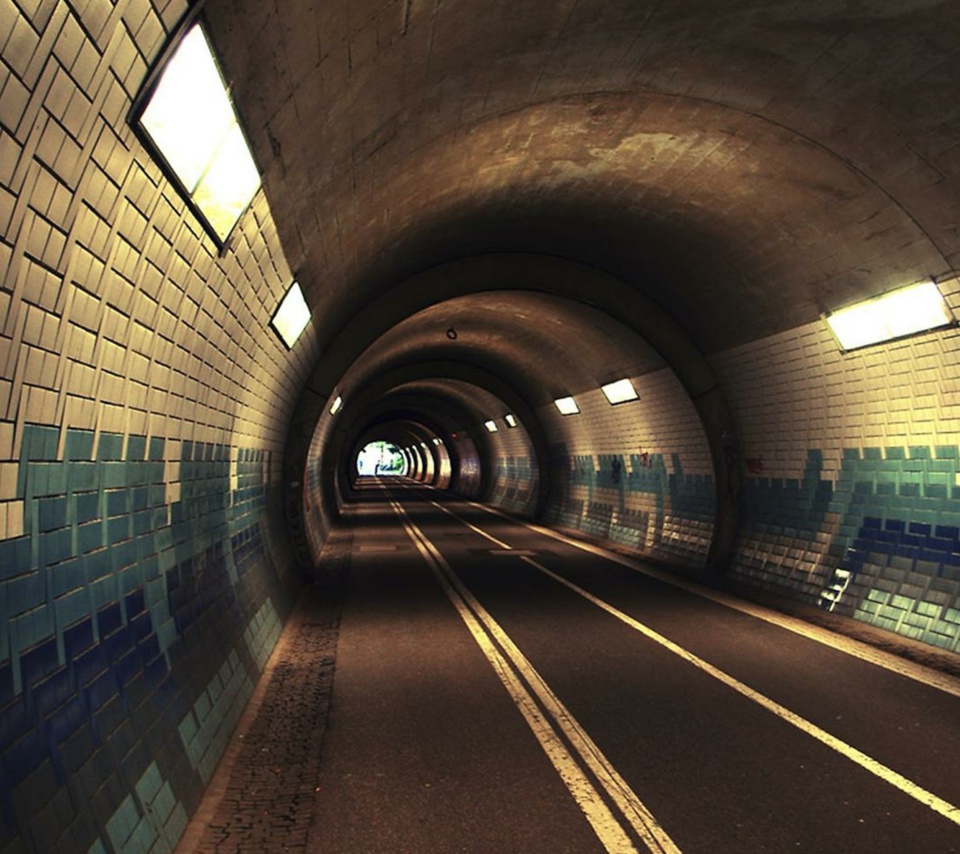 Tunnel wallpaper 960x854